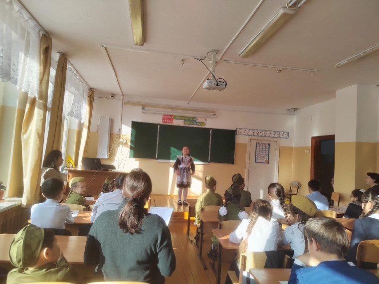 Конкурс чтецов, посвящённый Дню Победы.